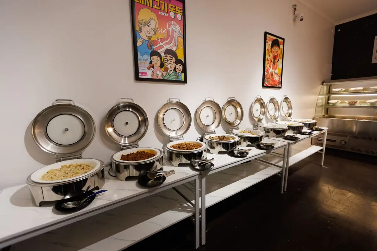 Cooked Korean buffet favourites at GOGI Geelong